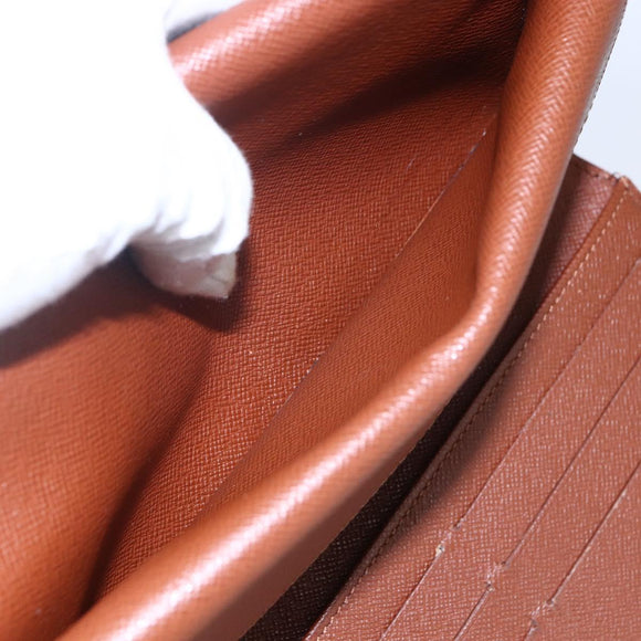 LOUIS VUITTON Monogram Portefeuille International Wallet M61217 Auth 145565