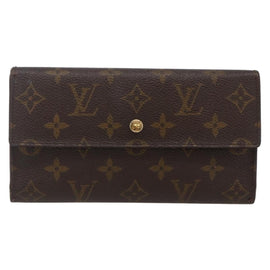 LOUIS VUITTON Monogram Portefeuille International Wallet M61217 Auth 145565 - 0