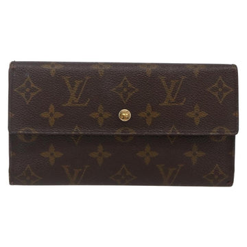 LOUIS VUITTON Monogram Portefeuille International Wallet M61217 Auth 145565 - 0