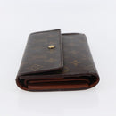 LOUIS VUITTON Monogram Portefeuille International Wallet M61217 Auth 145565-4