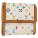 LOUIS VUITTON Multicolor Porte Monnaie Billets Cartes Credit M92983 Auth 145566-1