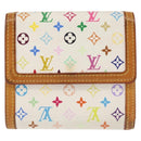 LOUIS VUITTON Multicolor Porte Monnaie Billets Cartes Credit M92983 Auth 145566-13