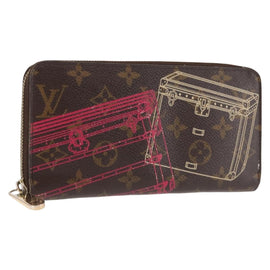 LOUIS VUITTON Monogram 2014 Christmas Only Zippy Wallet M58507 LV Auth 145567