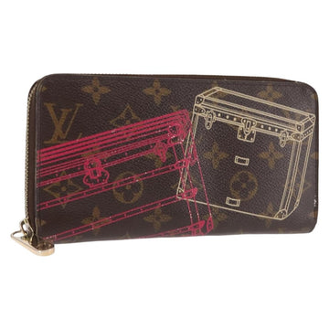 LOUIS VUITTON Monogram 2014 Christmas Only Zippy Wallet M58507 LV Auth 145567
