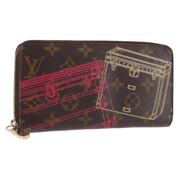 LOUIS VUITTON Monogram 2014 Christmas Only Zippy Wallet M58507 LV Auth 145567