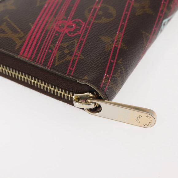 LOUIS VUITTON Monogram 2014 Christmas Only Zippy Wallet M58507 LV Auth 145567