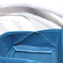 LOUIS VUITTON Epi Porte Monnaie Boite Coin Purse Blue M63695 LV Auth 145568-11