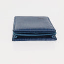 LOUIS VUITTON Epi Porte Monnaie Boite Coin Purse Blue M63695 LV Auth 145568-4