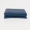 LOUIS VUITTON Epi Porte Monnaie Boite Coin Purse Blue M63695 LV Auth 145568-5