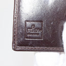 FENDI Zucca Canvas Bifold Wallet Black Brown Auth 145571-9