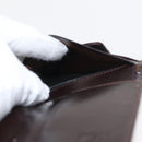 FENDI Zucca Canvas Bifold Wallet Black Brown Auth 145571-17