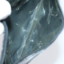 CHANEL Punching Chain Shoulder Bag Patent leather Black CC Auth 145573-20