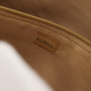 CHANEL Matelasse Chain Shoulder Bag Lamb Skin Beige Gold CC Auth 145574-22