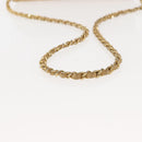 CHANEL Matelasse Chain Shoulder Bag Lamb Skin Beige Gold CC Auth 145574-7