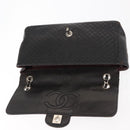 CHANEL Matelasse Chain Shoulder Bag Lamb Skin Black CC Auth 145575-16