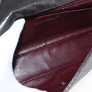 CHANEL Matelasse Chain Shoulder Bag Lamb Skin Black CC Auth 145575-20