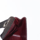 CHANEL Matelasse Chain Shoulder Bag Lamb Skin Black CC Auth 145575-21