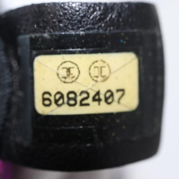 CHANEL Chain Shoulder Bag Canvas Multicolor Silver CC Auth 145585V