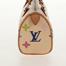 LOUIS VUITTON Monogram Multicolor Mini Speedy Hand Bag White M92645 Auth 145589V-3
