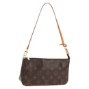 LOUIS VUITTON Monogram Pochette Accessoires Pouch M51980 LV Auth 145592V-1