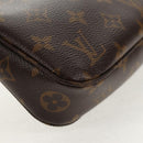 LOUIS VUITTON Monogram Pochette Accessoires Pouch M51980 LV Auth 145592V-15