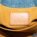 LOUIS VUITTON Monogram denim Preity Hand Bag Blue M95020 LV Auth 145593V-20