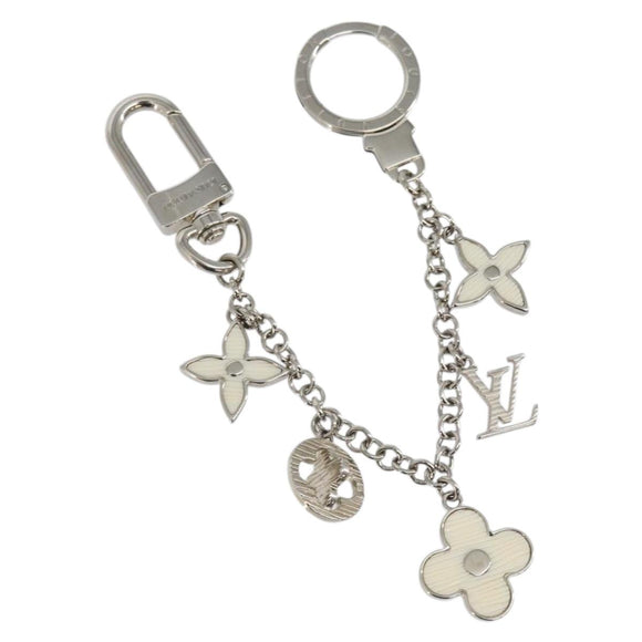 LOUIS VUITTON Bijoux Sac Chainne Fleur De Epi Bag Charm M65110 LV Auth 145597