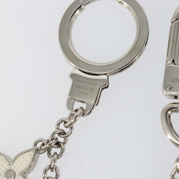 LOUIS VUITTON Bijoux Sac Chainne Fleur De Epi Bag Charm M65110 LV Auth 145597