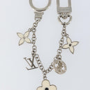 LOUIS VUITTON Bijoux Sac Chainne Fleur De Epi Bag Charm M65110 LV Auth 145597-8