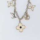 LOUIS VUITTON Bijoux Sac Chainne Fleur De Epi Bag Charm M65110 LV Auth 145597-9