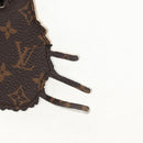 LOUIS VUITTON Monogram Catgram Porte Address Key Holder Gray MP2282 Auth 145598SAM-10