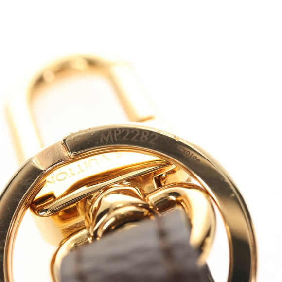 LOUIS VUITTON Monogram Catgram Porte Address Key Holder Gray MP2282 Auth 145598AM