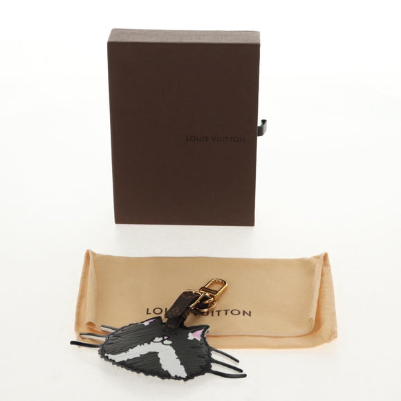 LOUIS VUITTON Monogram Catgram Porte Address Key Holder Gray MP2282 Auth 145598SAM