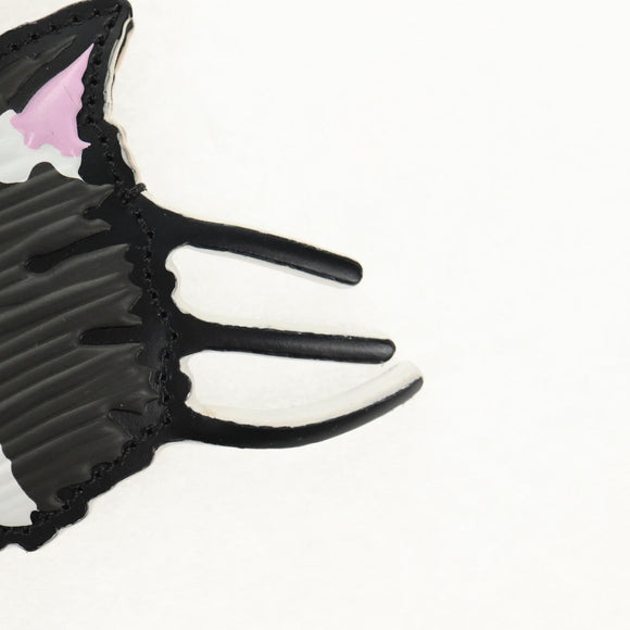 LOUIS VUITTON Monogram Catgram Porte Address Key Holder Gray MP2282 Auth 145598AM