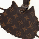 LOUIS VUITTON Monogram Catgram Porte Address Key Holder Gray MP2282 Auth 145598AM-9