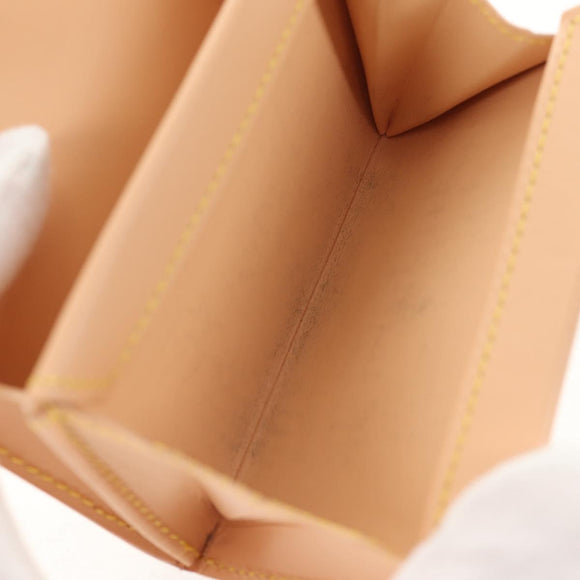 LOUIS VUITTON Multicolor Porte Monnaie Pla Coin Purse White M92657 Auth 145599V