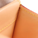 LOUIS VUITTON Multicolor Porte Monnaie Pla Coin Purse White M92657 Auth 145599V-11