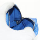 LOUIS VUITTON Monogram Clouds Bijoux Sac Squared Pouch Blau MP2792 Auth 145601SM-20