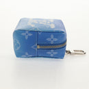 LOUIS VUITTON Monogram Clouds Bijoux Sac Squared Pouch Blue MP2792 Auth 145601SM-4