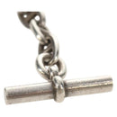 HERMES Chaine d'Ancre MM Bracelet Ag925 17 Links Silver Auth 145603AM-6
