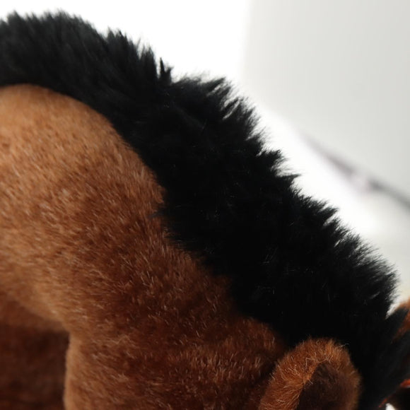 HERMES Elmy PM Stuffed Polyester Brown Auth 145604M