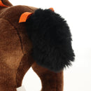 HERMES Elmy PM Stuffed Polyester Brown Auth 145604M-16