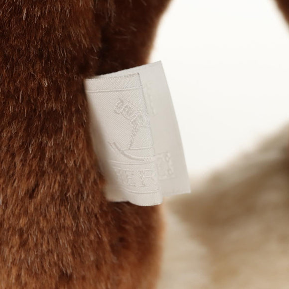 HERMES Elmy PM Stuffed Polyester Brown Auth 145604M