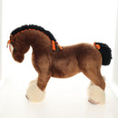 HERMES Elmy PM Stuffed Polyester Brown Auth 145604M-3