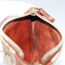 LOUIS VUITTON Monogram Charm Pochette Cles Coin Purse White M95164 Auth 145606-18