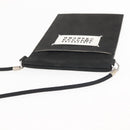 Maison Margiela Phone Shoulder Bag Leather Silver Black Auth 145607-6