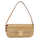 LOUIS VUITTON Monogram Vernis Malibu Street Bag Noisette M91506 LV Auth 145614-1
