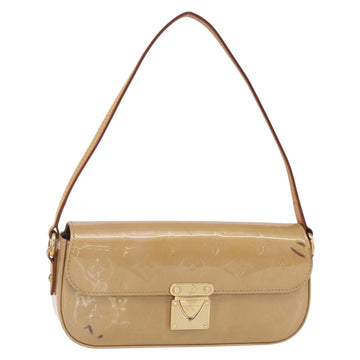 LOUIS VUITTON Monogram Vernis Malibu Street Bag Noisette M91506 LV Auth 145614