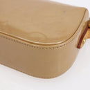 LOUIS VUITTON Monogram Vernis Malibu Street Bag Noisette M91506 LV Auth 145614-12