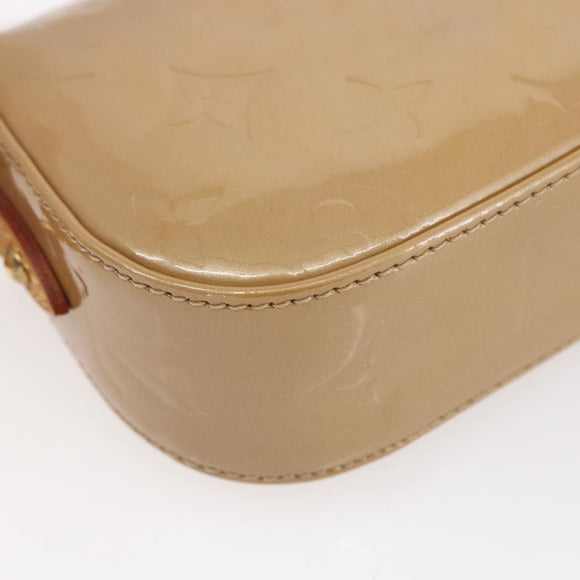 LOUIS VUITTON Monogram Vernis Malibu Street Bag Noisette M91506 LV Auth 145614